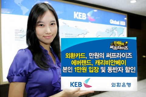 외환카드, ‘에버랜드, 캐리비안베이와 함께하는 만원의 써프라이즈’ 진행