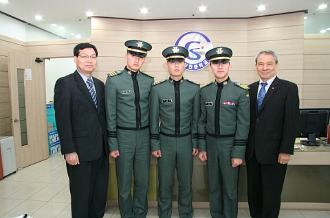 3사관학교 학생들과 함께