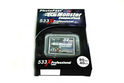 포토패스트코리아, PhotoFast G-Monster 533X Professional CF 카드 테스트 자료 공개