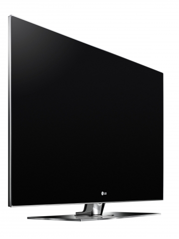 LG전자가 TV 디자인의 새 지평을 열었다. TV의 화면과 테두리 간의 일반적인 경계선(border)이 사라져 TV 전면이 하나의 검은색 유리판처럼 보인다. 4일 독일 베를린에서 