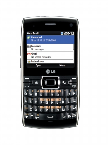 GW550 is one of the first three Windows Mobile® 6.5 devices being launched initially as part of LG’s long-term smartphone strategy which will include the introduction of 13 Windows® phones before the end of 2010. The GW550 is LG’s first ever QWERTY bar-type smartphone and will be available later this year in Asia, Africa and the Middle East.