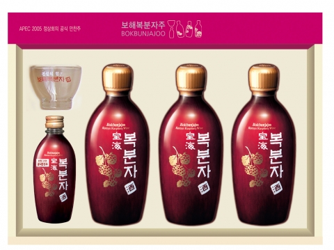 보해 복분자주 선물세트