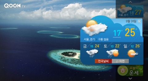 “이제는 IPTV도 위젯시대”