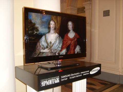 삼성전자, 러시아 에르미타쥬 박물관과 볼쇼이 극장에 삼성 LED TV 기증