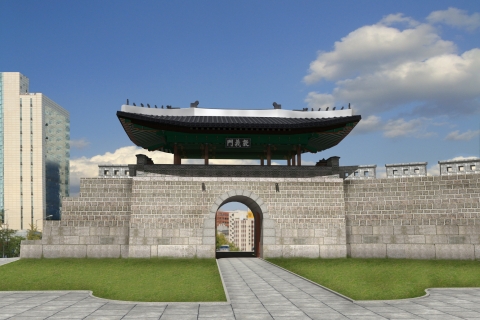 돈의문 복원 투시도