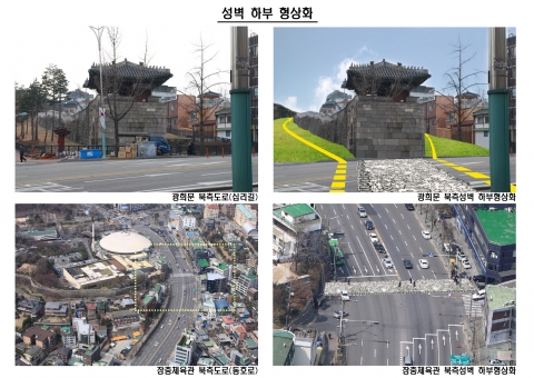 성벽하부형상화