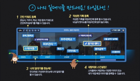스타플 타임라인 뽐내기 이벤트