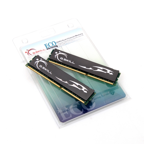 티뮤커뮤니케이션즈가 출시한 DDR3 지스킬 에코(ECO) DDR3 메모리