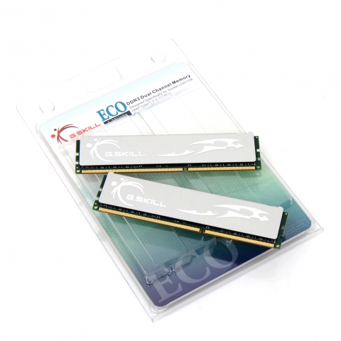 티뮤커뮤니케이션즈가 출시한 DDR3 지스킬 에코(ECO) DDR3 메모리