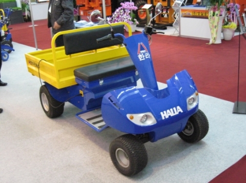 한라전동차_TAMAS 2009 참가