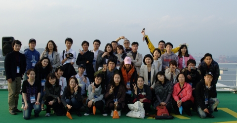 삼성 블루, 한효주와 함께 부산 크루즈 출사 진행