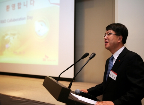 SK텔레콤 하장용 Network부문장이 11일 워커힐 호텔 컨벤션센터에서 열린 