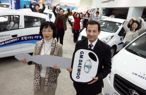 GM DAEWOO, 사회복지기관에 차량 30대 기증