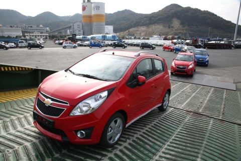 GM DAEWOO 마티즈 크리에이티브, 수출 개시