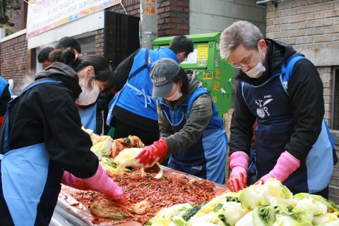 인피니언, ‘사랑을 담은 김장김치 나눔’ 행사 가져