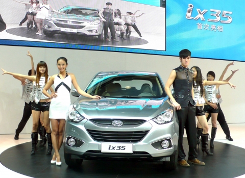 현대차, 광저우 모터쇼 참가...신개념 SUV ‘ix35’ 중국 최초 공개