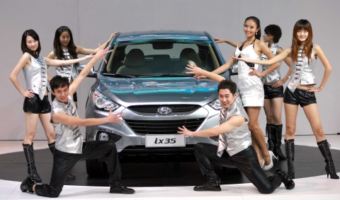 현대차, 광저우 모터쇼 참가...신개념 SUV ‘ix35’ 중국 최초 공개