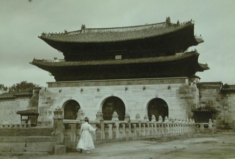 1925년 이전 광화문(조선고적도보, 朝鮮古蹟圖譜)