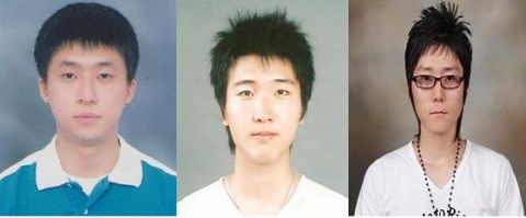 수상자 한정우 김종봉 최임식(왼쪽부터)