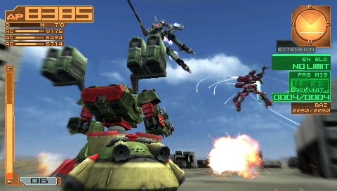SCEK, PSP용 ‘ARMORED CORE SILENT LINE Portable’ 20일 발매