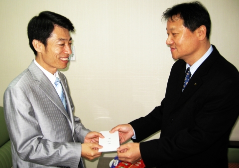 ktis 경기CS본부, 용산구 관내 복지시설에 기부금 전달