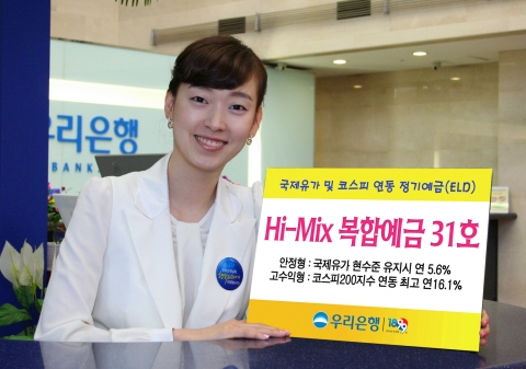 우리은행, ‘국제유가 및 코스피 연동 ELD’ 판매