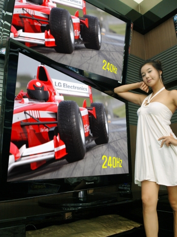 LG전자, 잔상 없앤 LCD TV 60만대 판매 돌파