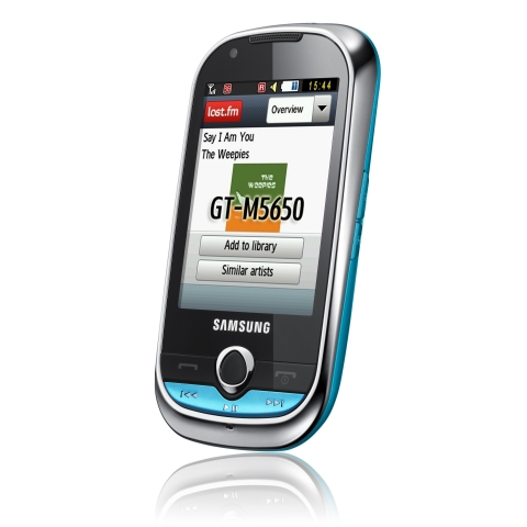 Samsung Launches M5650 With Enhanced Music Features