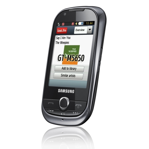 Samsung Launches M5650 With Enhanced Music Features