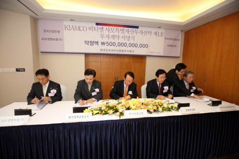 산은금융그룹 주도 5,000억원 규모 인프라펀드 신규 설립