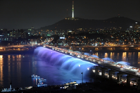 달빛무지개분수