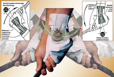 Swing Glove의 Swing Gear가 장착된이미지