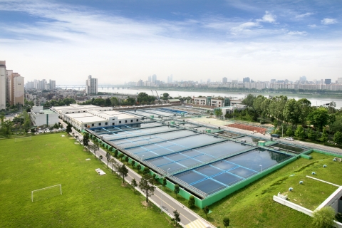 뚝도정수센터 전경