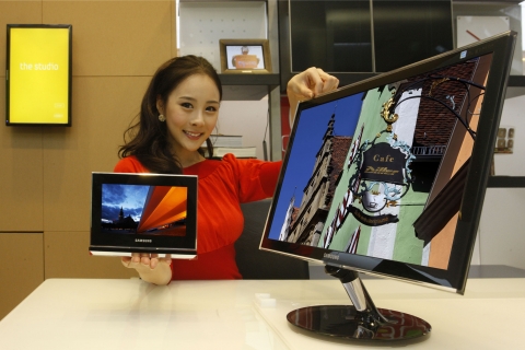 삼성전자, CES 2010에 친환경 LED 디스플레이 대거 출품