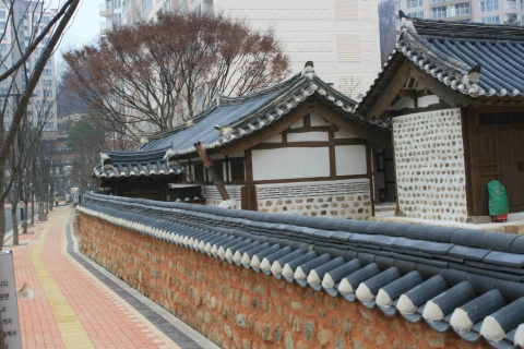 은평뉴타운 금성당 담장 과 인근아파트와의 연결