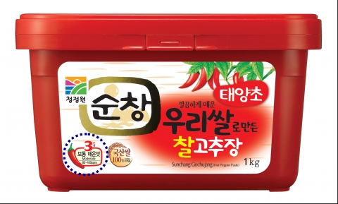 청정원 순창고추장, 매운맛 등급 제품표기 시작
