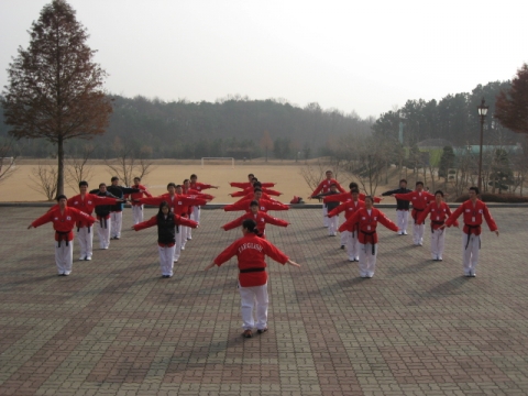 태글리쉬 지도사 자격연수 실기모습