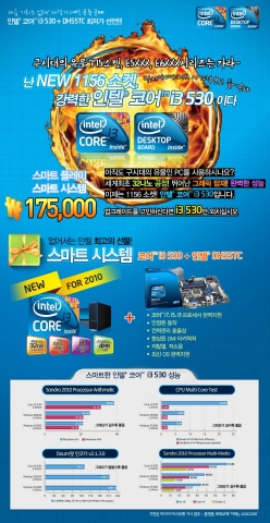 인텔 ‘DH55TC, ‘코어 i3 530’ 합본 팩 온라인 최저가 공동구매 실시