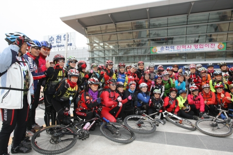 동명대 녹색체험기차여행 순천만장면1