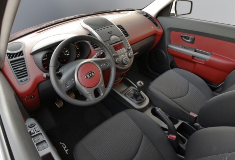 Kia Soul interior (US spec)