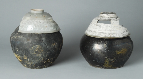 시전행랑에서 발굴된 진단구