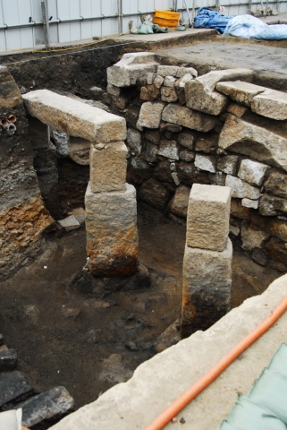 종묘전교의 잔존 유구