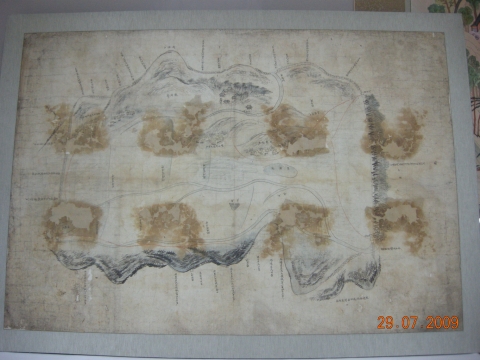 사복시 살곶이 목장지도