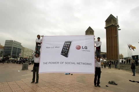 LG Mini Hosts Social Events In Barcelona At The Mobile World Congress
