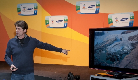 Samsung’s Eco-Class is in session with guest teacher and Samsung’s Eco-Ambassador James Balog, globa