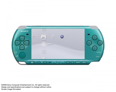 PSP 터코이즈 그린 ‘여신전생 페르소나 3’ PORTABLE PACKAGE 2월 12일 발매