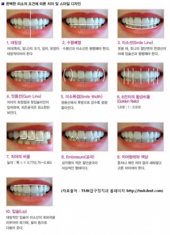 TMK압구정치과 정유미원장이 말하는 완벽한 미소의 조건에 따른 치아와 스마일디자인