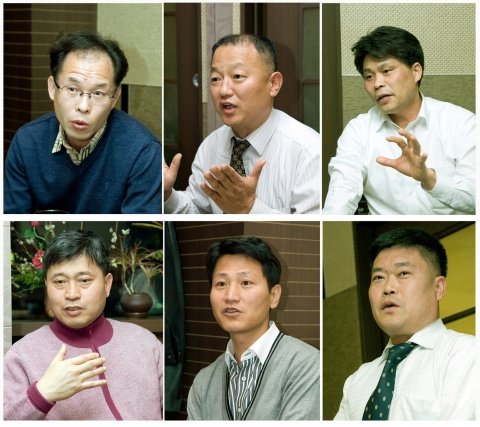 제9기 에너지고위경영자 과정 입학생 모집을 앞두고 서울 시내 모처에서 이 과정 발전 방안을 모색하는 간담회가 열렸다. 참석자들은 우리나라 에너지분야와 비에너지 분야 경영자들이 적극 교류함으로써 진정한 합종연횡을 구현해야 한다고 입을 모았다.