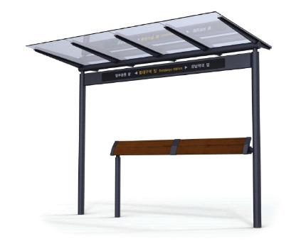 버스정류장 쉘터 TYPE B