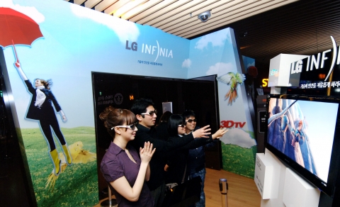 영화관객 눈길 사로잡은 LG전자 3D TV 마케팅